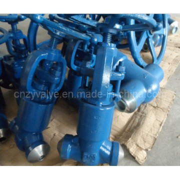 Butt soldado aço forjado F22 Globe Valve com 2500lb 3/4 &quot;